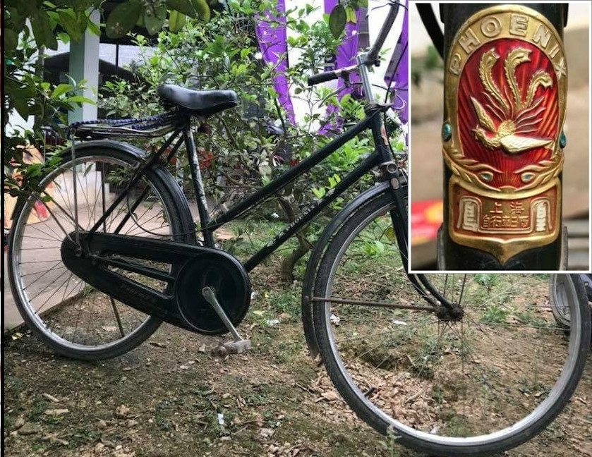 Chiếc xe đạp Thống Nhất của cha tôi  KIM THANH  bán không cho gió